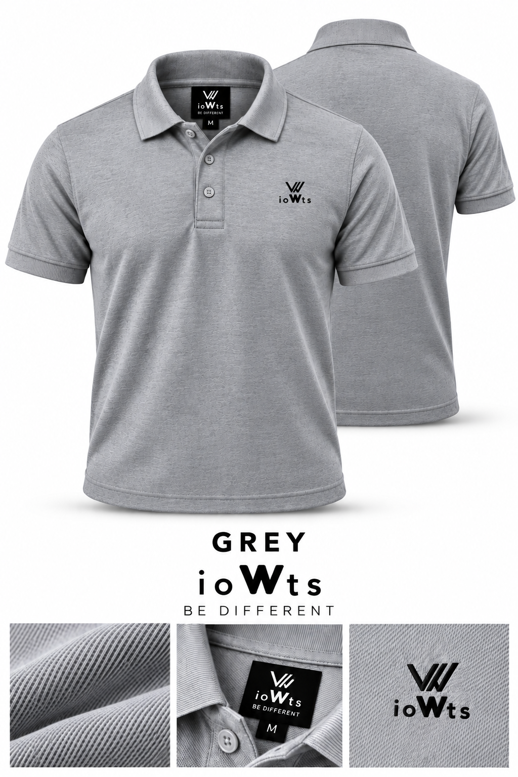Short sleave polo shirt