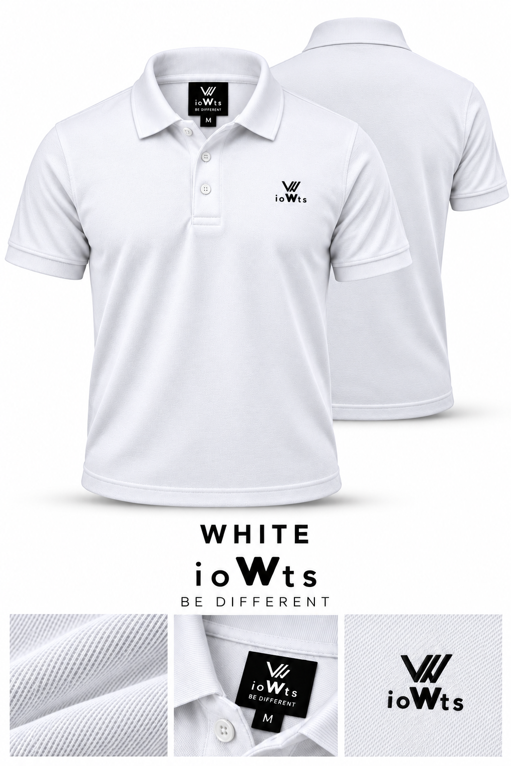 Short sleeve polo shirt